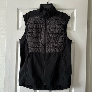 J. Lindeberg Black Golf Vest Size Medium
